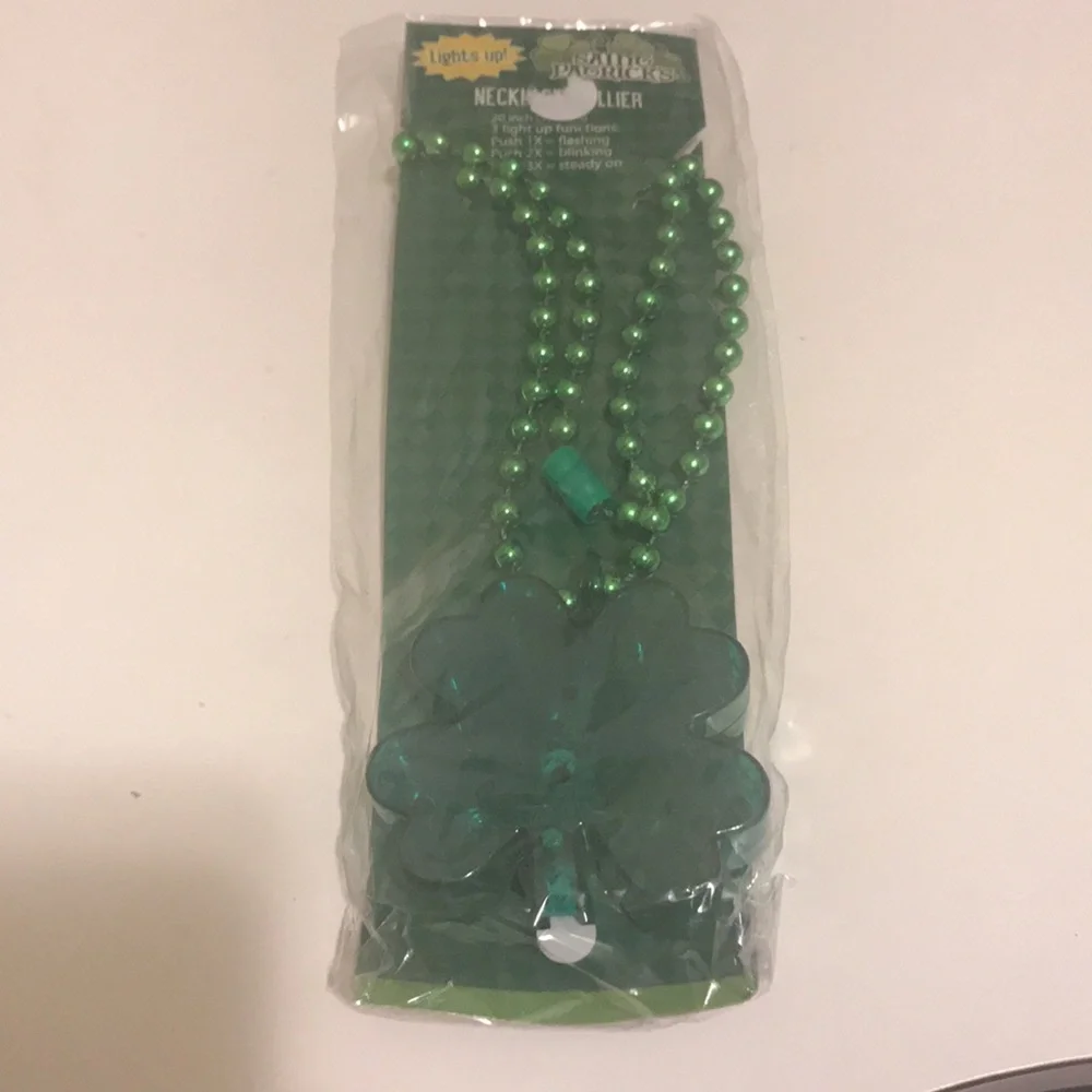 Assorted St. Patrick's Day Green Shamrock Party Decor Bundle